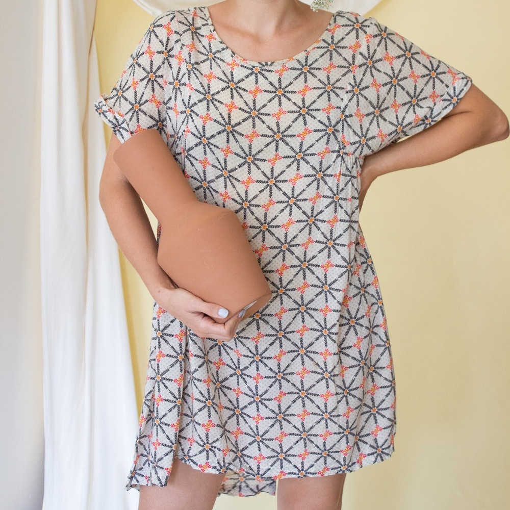 Free People Floral Firework Swing Dress
